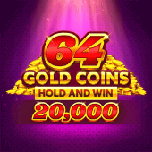 64 Gold Coins Hold and Win 20,000