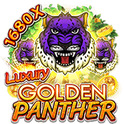 LUXURY GOLDEN PANTHER slot artwork