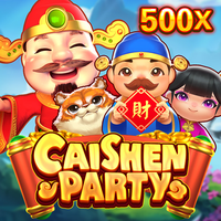 CAISHEN PARTY slot artwork