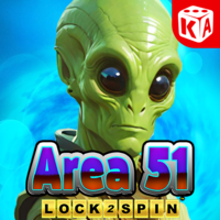 Area 51 Lock 2 Spin slot artwork