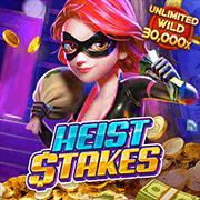 Heist Stakes slot artwork