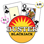 Buster Blackjack slot artwork