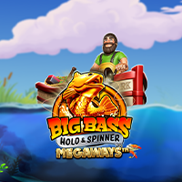 Big Bass Hold &amp; Spinner Megaways slot artwork