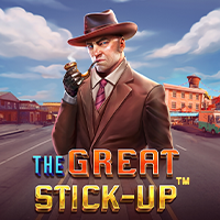 The Great Stick-Up slot artwork