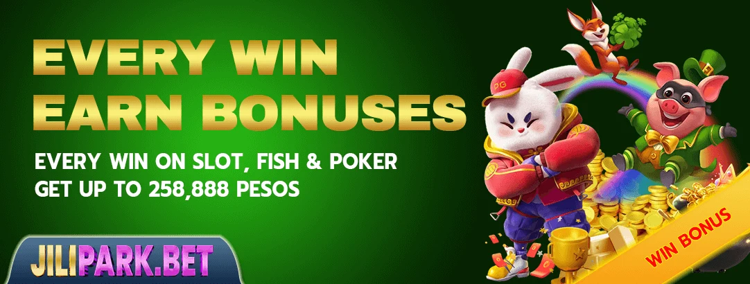 Win on Slot, Fish & Poker Bonus promotion cover